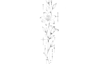 do botanic tattoo designs