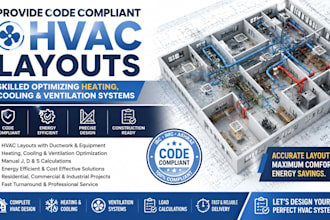 provide code compliant hvac layouts skilled optimizing heating