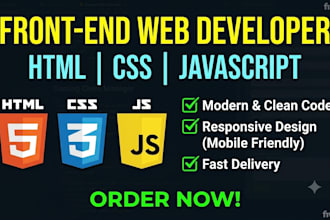 code your website using html css and javascript