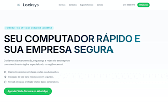 code a premium fast landing page for brazil and portuguese market