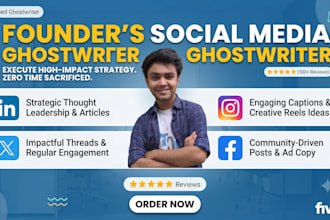 build your founder authority with strategic ghostwriting