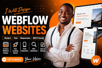 redesign your website in webflow convert figma or xd design to webflow
