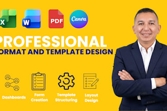 professionally format microsoft excel and word documents