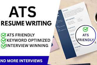 write an ats resume that gets interviews for USA jobs