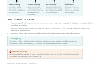 human resources policy creation