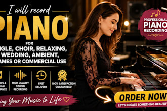 record upright grand piano acuostic piano jazz piano gospel piano