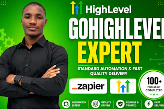setup gohighlevel crm automation, go highlevel website sales funnel automation