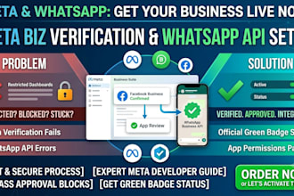 do meta app approval, business verification, whatsapp API, whatsapp business
