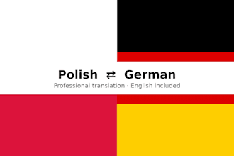 translate polish, english, and german documents