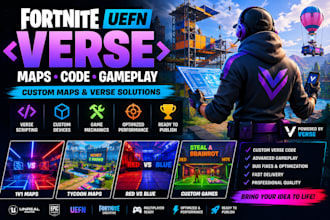 create fortnite uefn maps, custom verse code, devices and gameplay mechanics