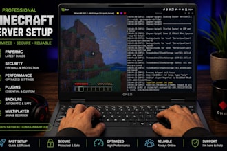install and optimize your minecraft papermc server on linux