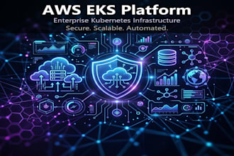 build a production ready AWS eks kubernetes platform