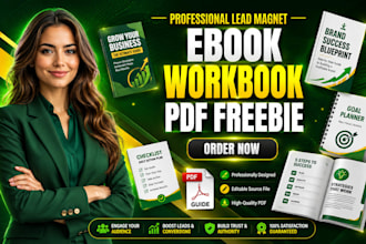 lead magnet ebook, workbook, and PDF freebie