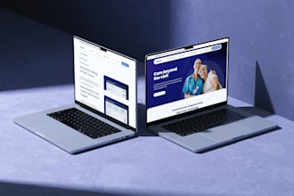 design a modern website uiux for your b2b saas startup