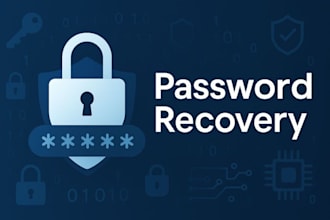 recover lost passwords for files, servers and websites securely