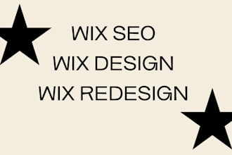 wix design, wix seo,wix redesign