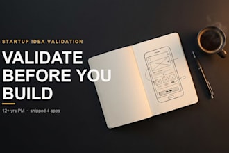 validate your startup or app idea before you build it