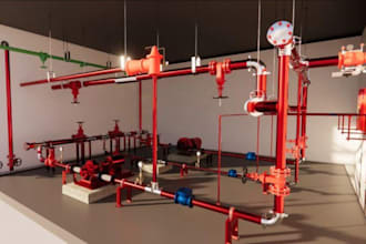 design fire sprinkler, hydrant,fire fighting, hose reel, fire protection system