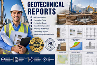 do geotechnical reports foundation plan slope stability and soil investigation