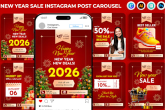 design social media post instagram carousel facebook post design canva templates
