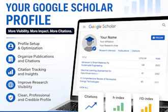 increase and optimize google scholar profile for h index article citation
