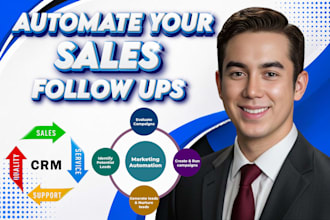automate sales follow ups, lead routing using zapier, n8n and ai