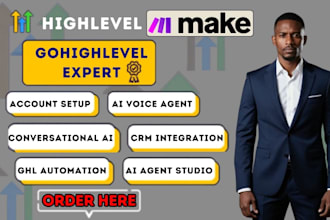 setup go highlevel ai voice agent, gohighlevel ai chatbot, ai automation