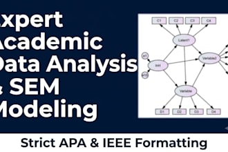 do quantitative data analysis and SEM using smartpls, spss amos