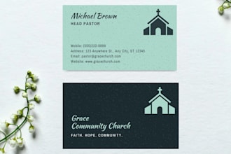 design a professional print ready business card