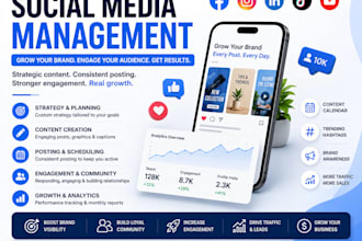 social media management, content creation, and automation