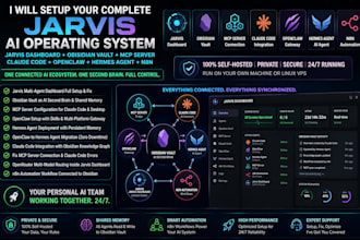 fix jarvis ai multi agent dashboard obsidian second brain mcp knowledge base n8n