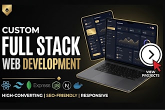 engineer a full stack website for your business