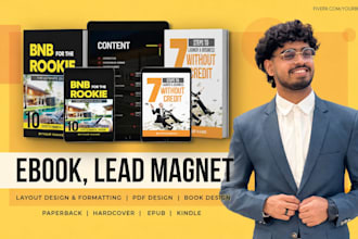 design branded PDF lead magnets, ebooks workbooks