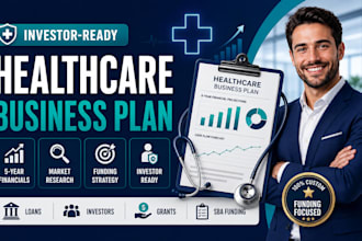 write a medical clinic hospital nursing staffing agency healthcare business plan