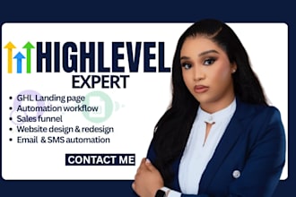 gohighlevel expert workflow landing page gohighlevel virtual assistant website