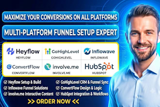 setup heyflow gohighlevel inflowave convertflow involve me hubspot sales funnel