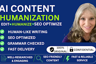 humanize ai content, edit, and optimize for SEO
