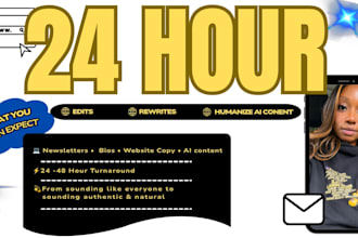 humanize your email, bio, or website copy in 2 hours