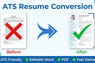 convert your resume into an ats friendly resume