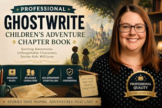 ghostwrite childrens adventure chapter book