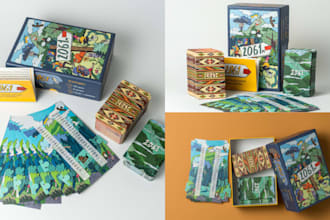 do card game design board game design card frame design card box tcg rulebook