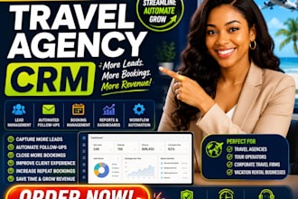 set up and automate travel agency CRM for more bookings