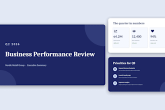 design a professional powerpoint presentation from your script or idea