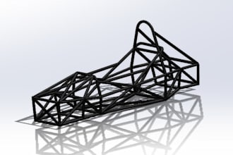 do race car chassis design,tubular frame or car structural design,solidworks cad