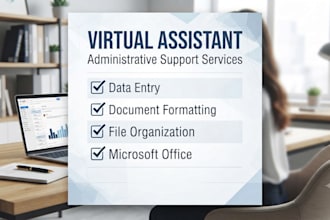 provide virtual assistant services