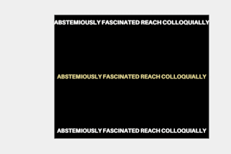 do abstemiously fascinated reach colloquially