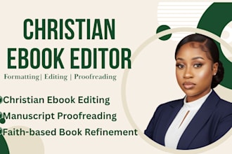 be your christian ebook editor for devotionals, bible studies, and faith books