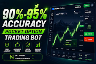 code pocket option automated script, indicator and strategy for options