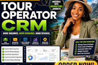 set up and automate tour operator CRM for more bookings