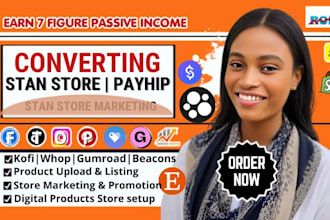 setup stan store whop kofi stan store marketing beacons ai payhip gumroad